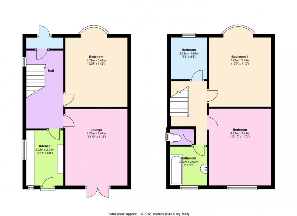 Floorplan for Welford Road, Leicester