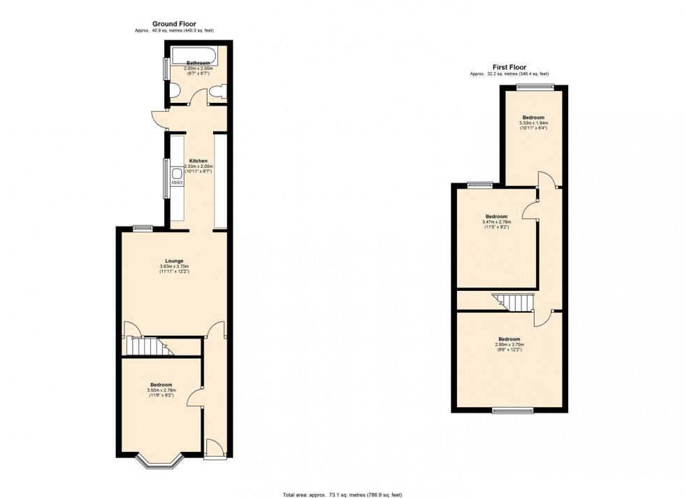 Floorplan for Clarendon Park Road, Leicester